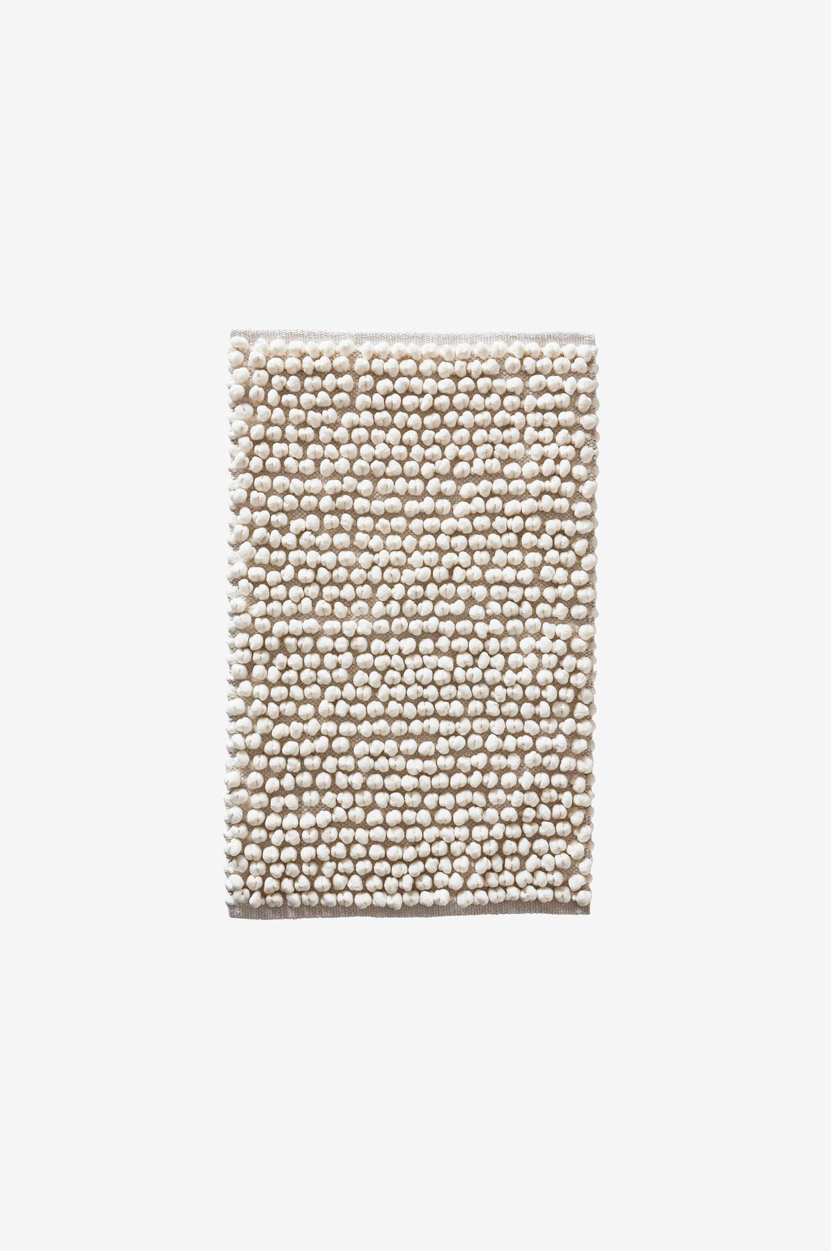 HILLS White Bath Mat 50x80 cm