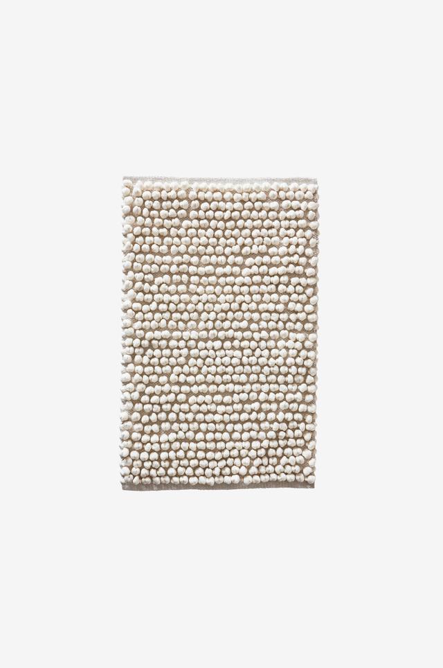 HILLS White Bath Mat 50x80 cm