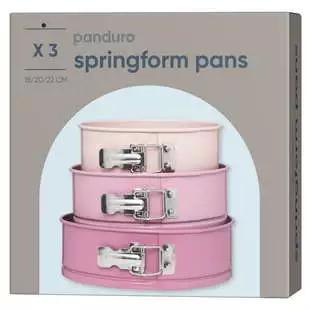 3-delars springformset i pastellnyanser