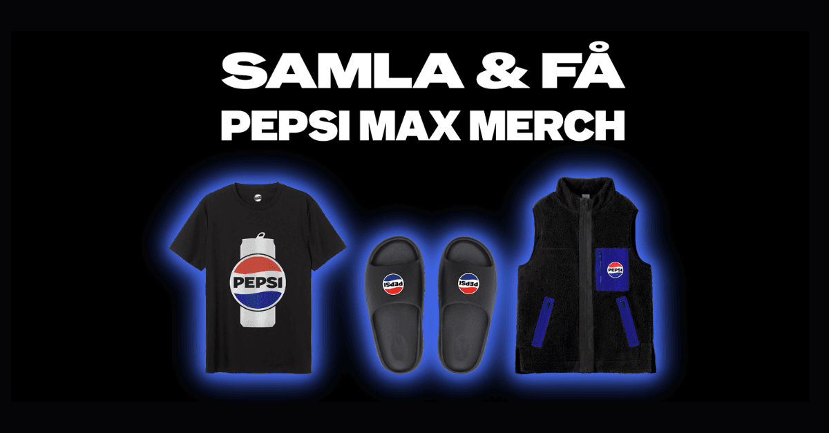 Pepsi MAX samla & få