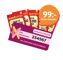 99 kr för första månaden - välj mellan 4 fina premier