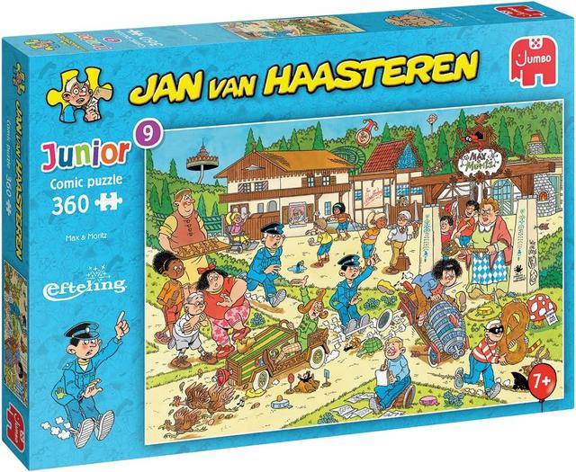 50% Diset Jan van Haasteren Junior Efteling 360 Pusselbitar