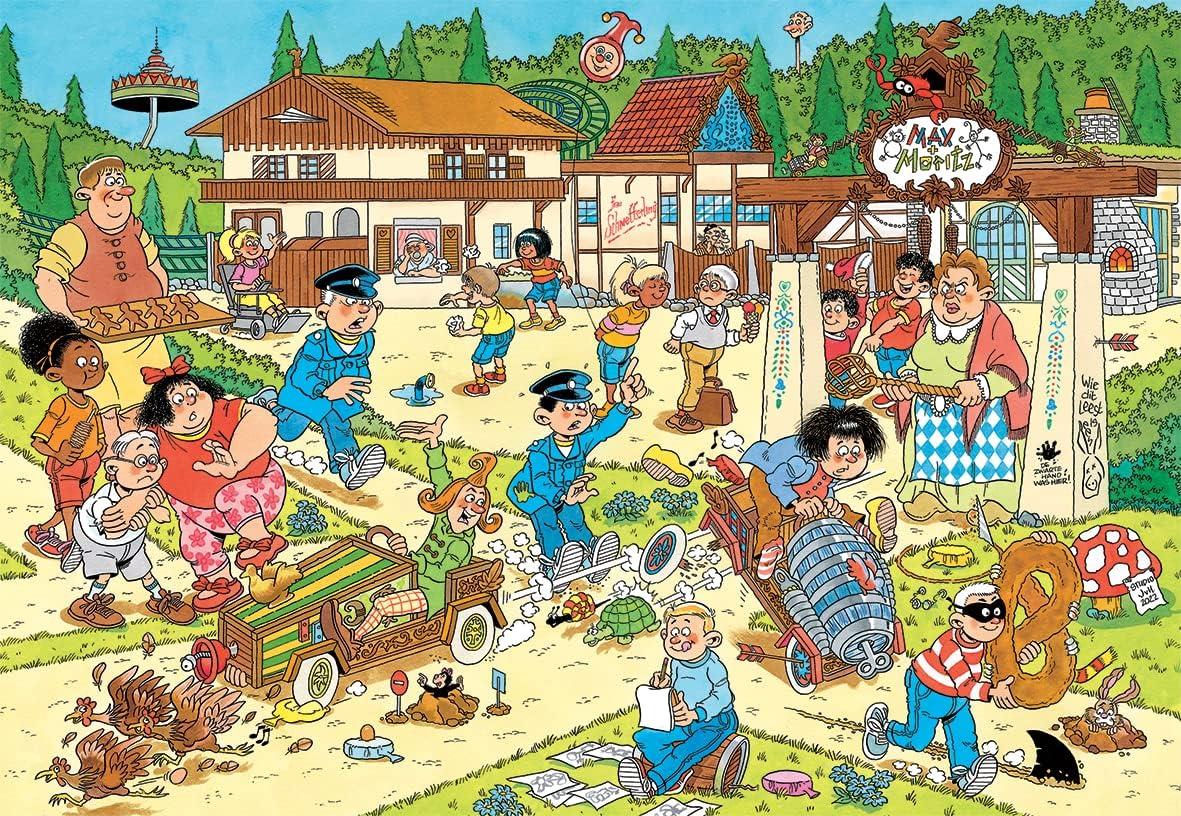 50% Diset Jan van Haasteren Junior Efteling 360 Pusselbitar