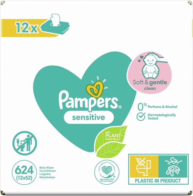 Pampers Sensitive Baby Våtservetter