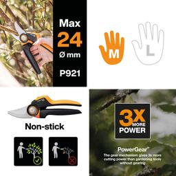 Fiskars PowerGear X Bypass Pruner P921