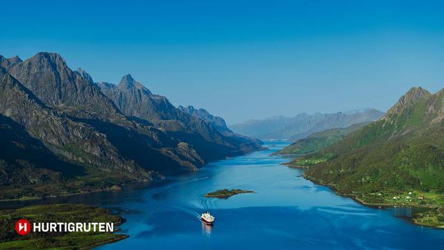 Boka Hurtigruten och få 10% rabatt + dubbla bonuspoäng från Coop