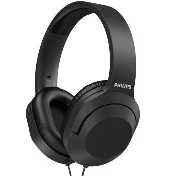 Philips Over-Ear Trådbundna Svarta Hörlurar