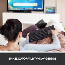 Logitech K400 Plus trådlöst tangentbord