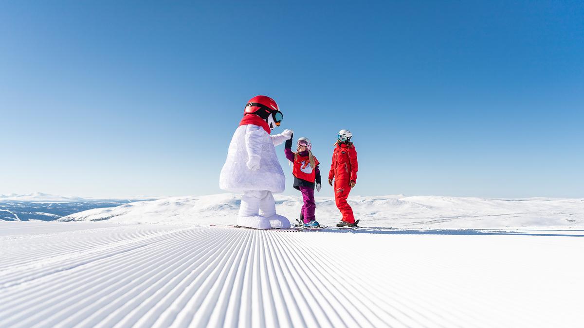Valles Vinterveckor: gratis skidskola, skidhyra och skipass för barn <6 år