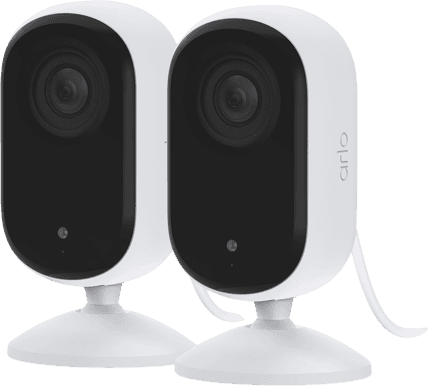 Arlo Essential 2K Dubbelpack Inomhuskamera