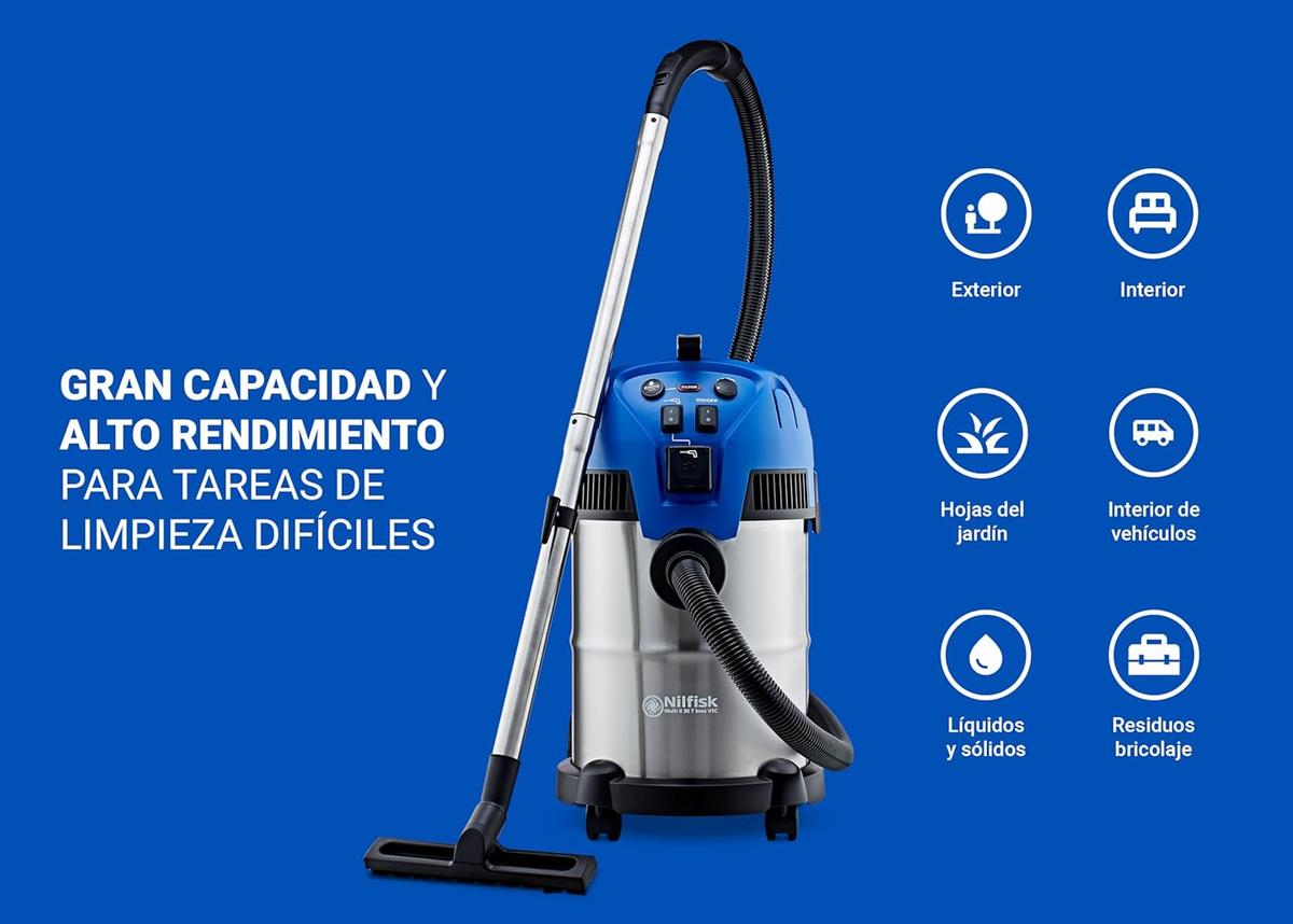 Nilfisk Multi II 30 T Wet/Dry Vacuum 1400W