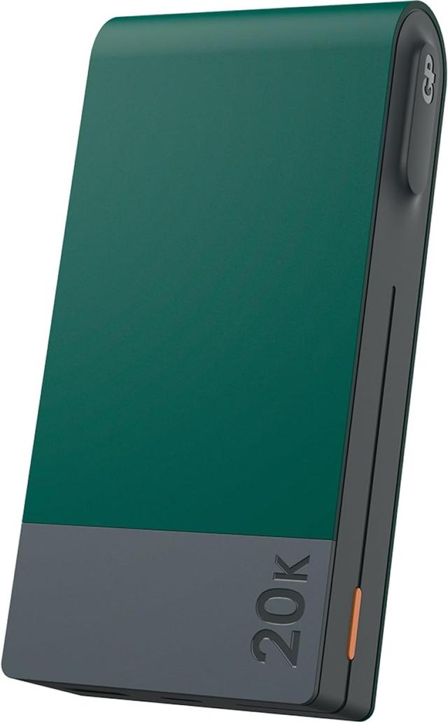Powerbank 20000mAh USB-C Snabbladdning - Grön