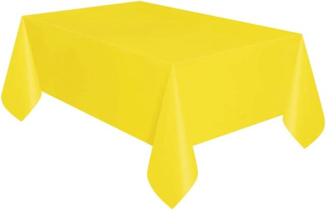 Gul plastduk 6ft x 1.40m