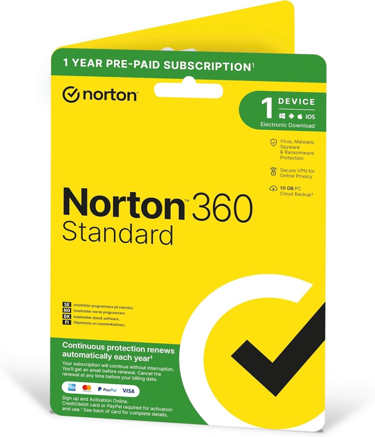Norton 360 Deluxe Antivirus Software