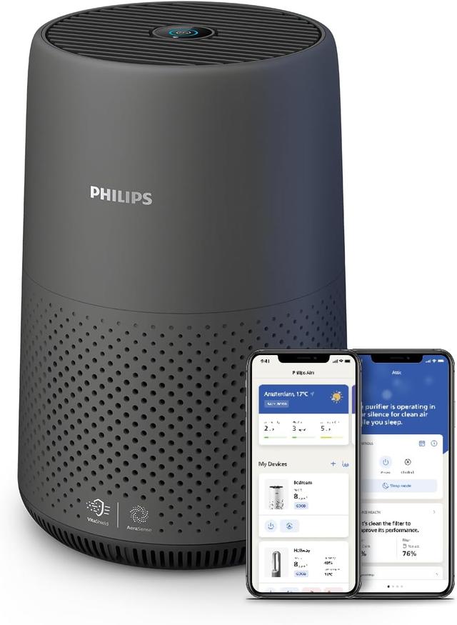 Philips 800i Series luftrenare 49m2 HEPA svart