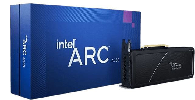 Intel Arc A750 grafikkort 8GB