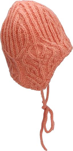 Girls Ecru Leaf Pattern mössa