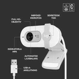 Logitech Brio 100 Full HD webbkamera
