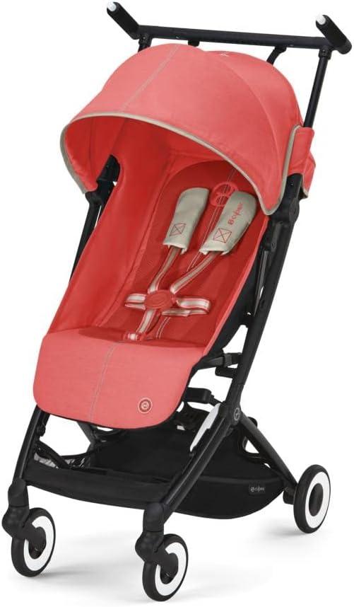 Cybex Libelle Gold Ultralätt Barnvagn, Hibiscus Red