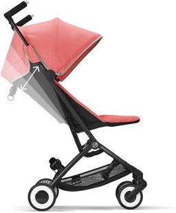 Cybex Libelle Gold Ultralätt Barnvagn, Hibiscus Red