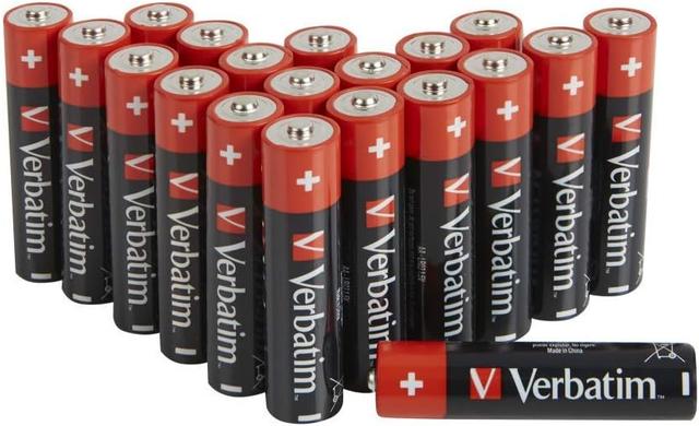 Verbatim Premium AA Alkaliska Batterier 20-pack