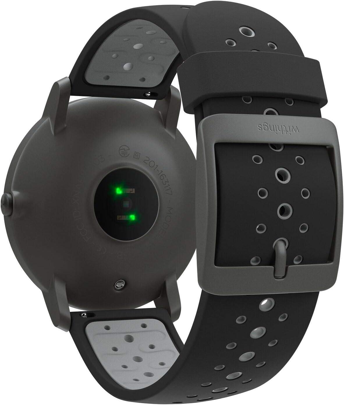 Withings Steel HR Sport 40mm svart aktivitetsklocka
