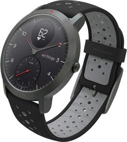 Withings Steel HR Sport 40mm svart aktivitetsklocka