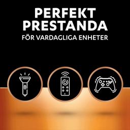 Duracell Plus 9V Alkaline batterier, 2-pack