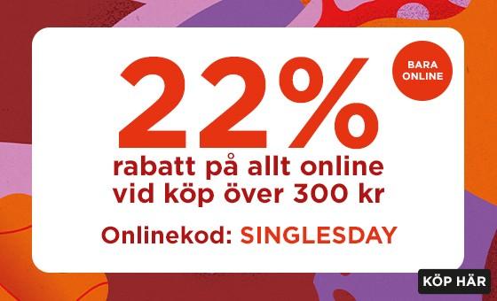 Akademibokhandeln - 22% rabatt vid köp över 300 kr