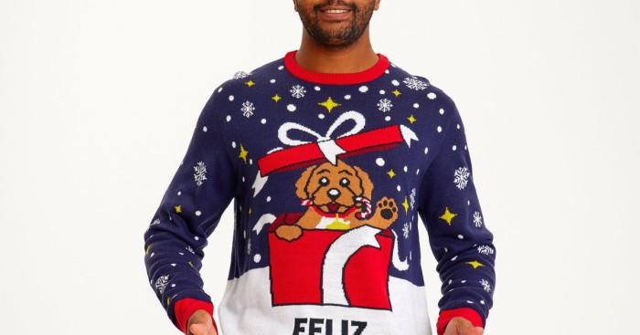 Jultröja Feliz Navidog - Herr