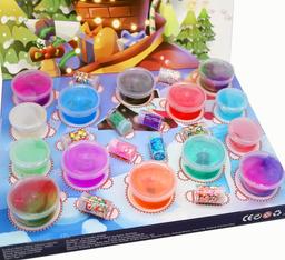 PANSHAN Adventskalender 2024 - Kristallslime och Fidgetleksaker