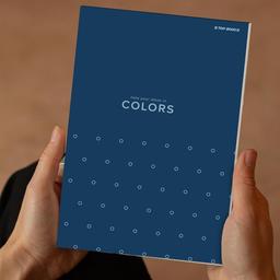 2000 Vivid Colors A5 rutat anteckningsblock