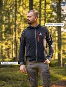 RevolutionRace Herr Trekker Hoodie