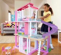 Barbie Dreamhouse med Tillbehör och Hiss