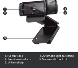 Logitech C920 HD Pro 1080p Webcam