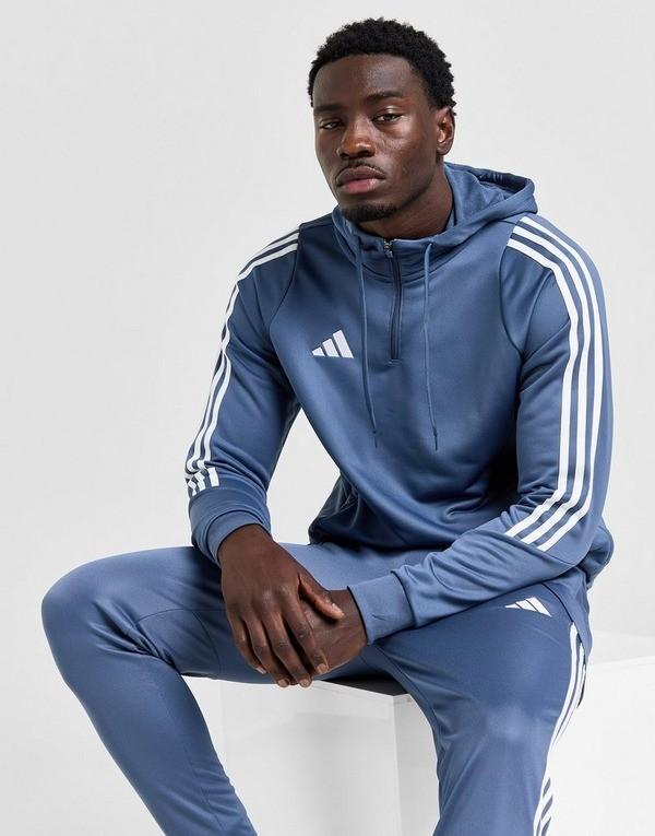 Adidas Tiro 24 Grey Hoodie for Men