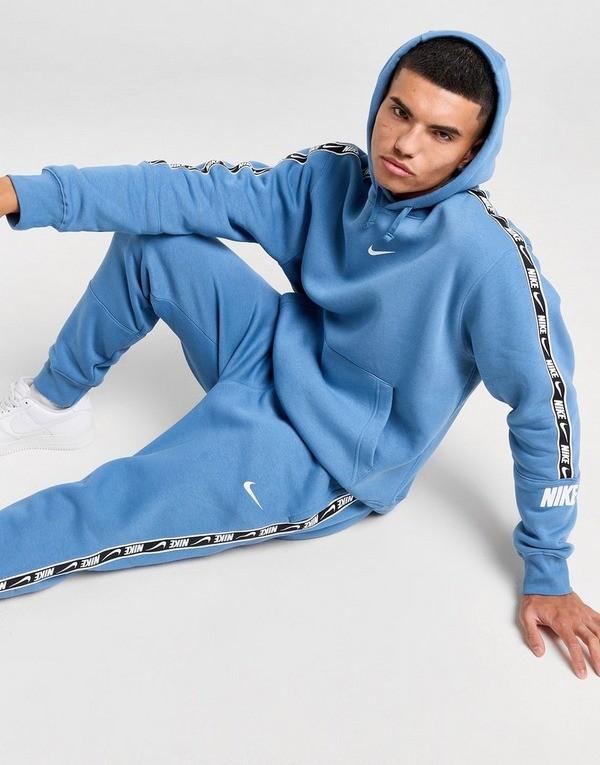Blue Nike Men's Hoodie - Modern Comfort