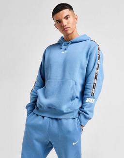 Blue Nike Men's Hoodie - Modern Comfort