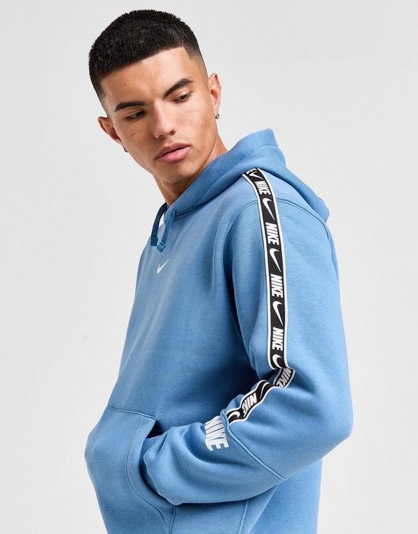 Blue Nike Men's Hoodie - Modern Comfort