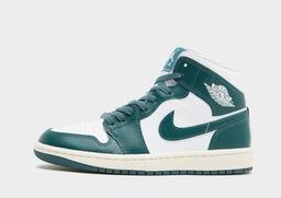 Air Jordan 1 Mid White Sail Oxidised Green