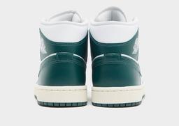 Air Jordan 1 Mid White Sail Oxidised Green