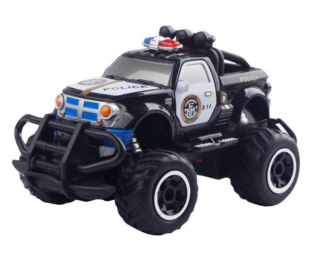Radiostyrd Mini Truck Polisbil 1:43