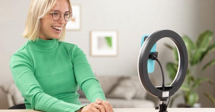 Selfie-lampa med Stativ från Vooni