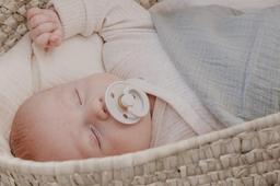 Ekologisk Muslin Gosefilt 120x120cm - Sand