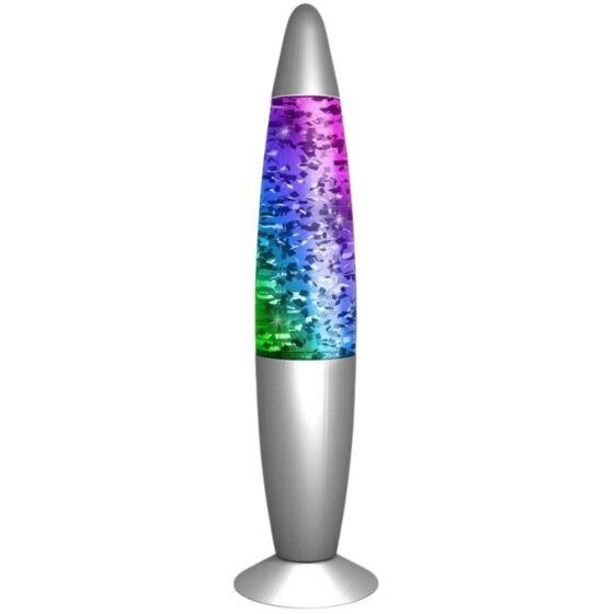 PartyFun Lights glittrande partylampa, färgskiftande, 34 cm