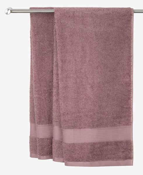 Elegant Taupe Bath Towel 100x150cm