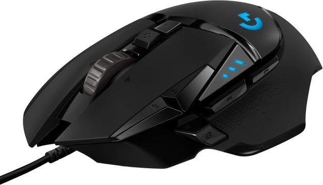 Logitech G502 HERO Gamingmus, 16K Sensor, RGB
