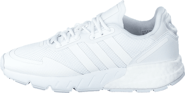 ZX 1K Boost J Triple White Sneakers