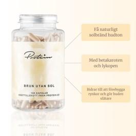 Brun-Boostande Solbruna Kapslar, 150-pack
