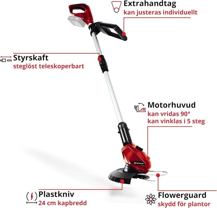 GE-CT 18 Li-Solo sladdlös grästrimmer